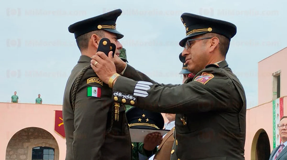 Ejército Mexicano otorga ascenso a 23 elementos en la 21/a Zona Militar de Morelia
