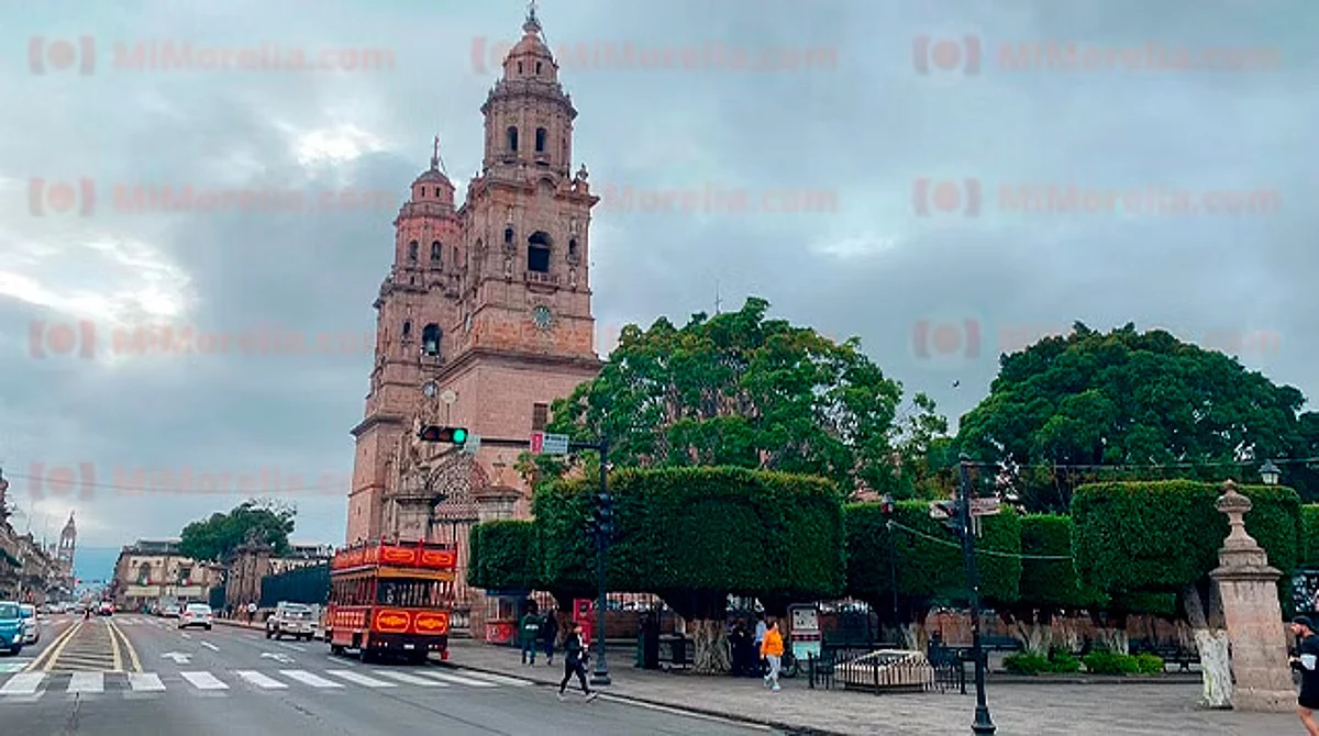 Mínima, de 10°C este martes en Morelia; continuará el cielo nublado