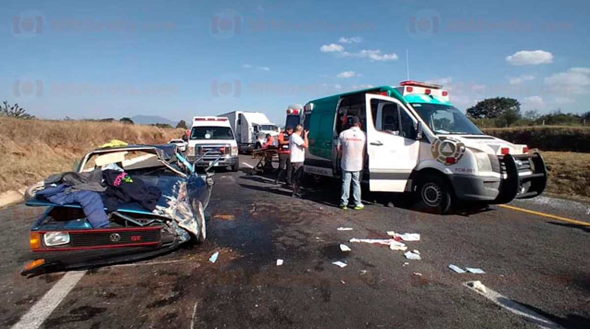 Accidente en la autopista de Occidente deja saldo de dos heridos