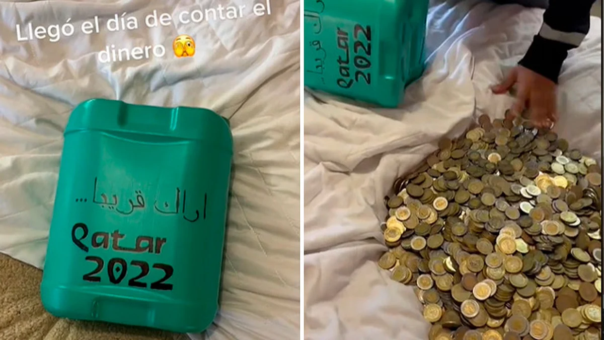 Con ahorro de monedas de $10, joven cumplirá su sueño de ir a Qatar 2022