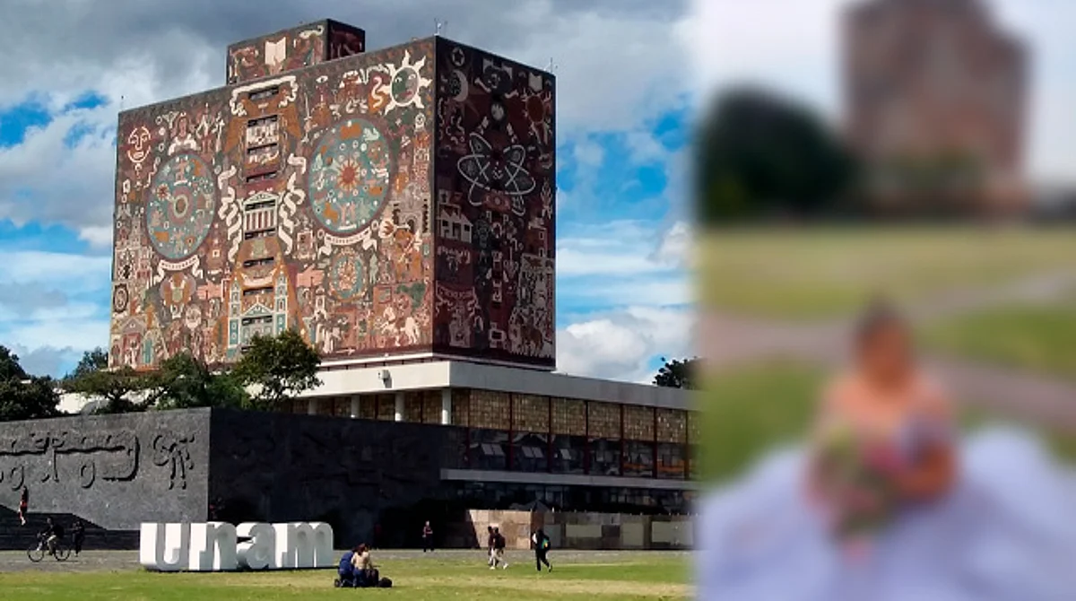 Quinceañera se populariza tras tomarse sus fotos en la UNAM