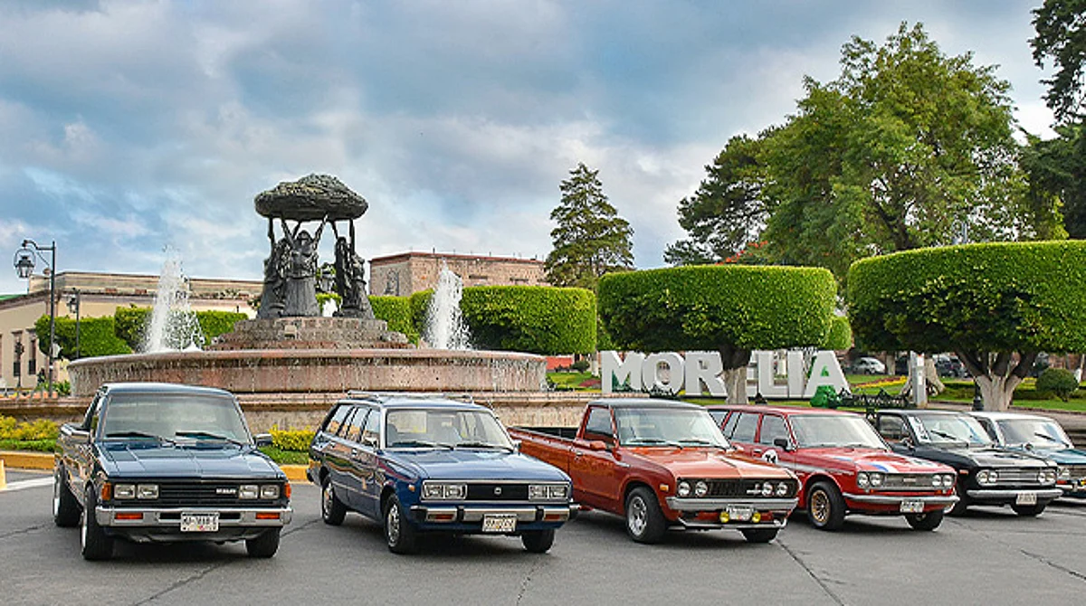 Autos clásicos rodarán este domingo en Morelia en el Datsun Fest