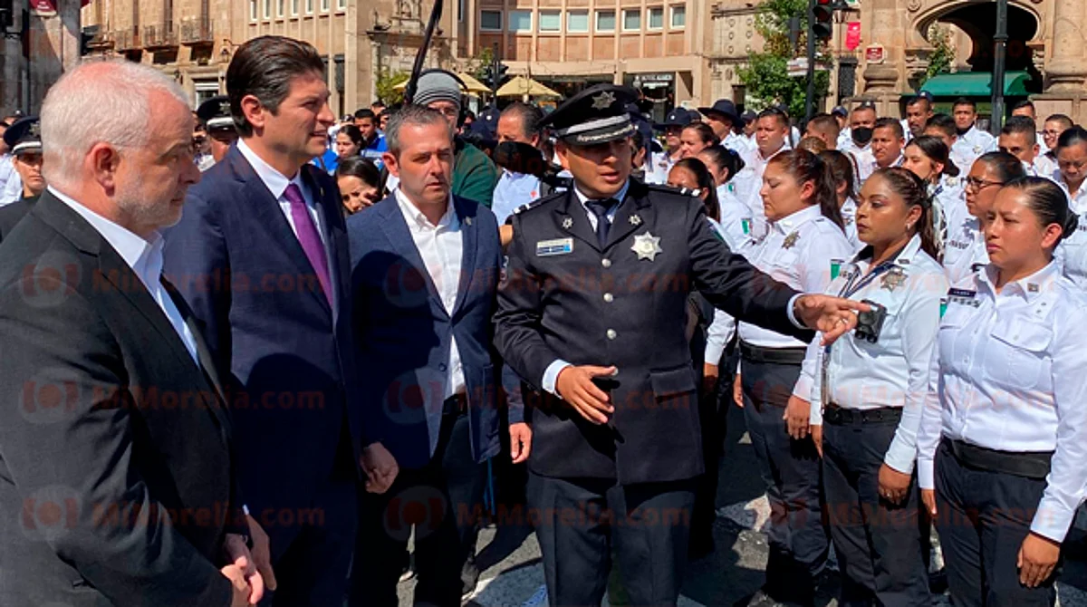 Policía Morelia, ejemplo para el resto de México: USAID