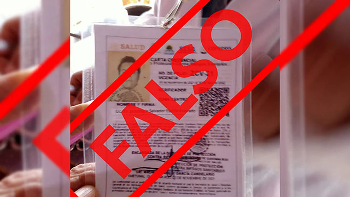 Los verificadores, deben contar con una credencial de acreditación que los ostenta como autoridad sanitaria, con un código QR que al ser leído remite a la base de datos oficial de Cofepris