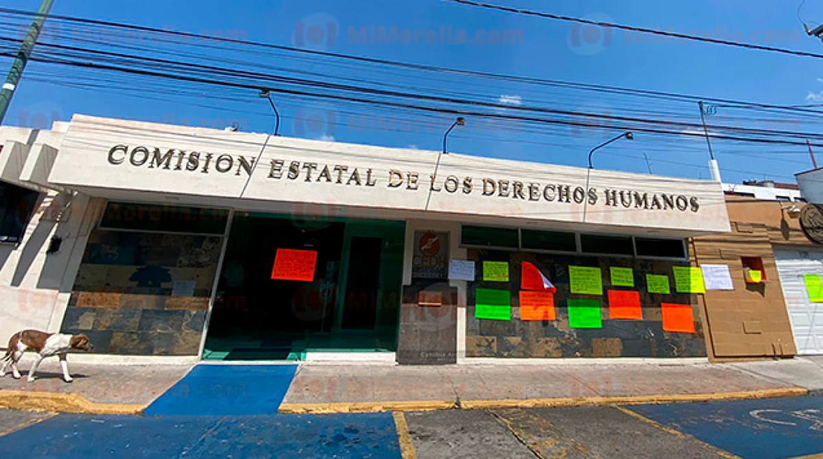 Michoacán: personal de la CEDH toma instalaciones por violaciones a sus derechos