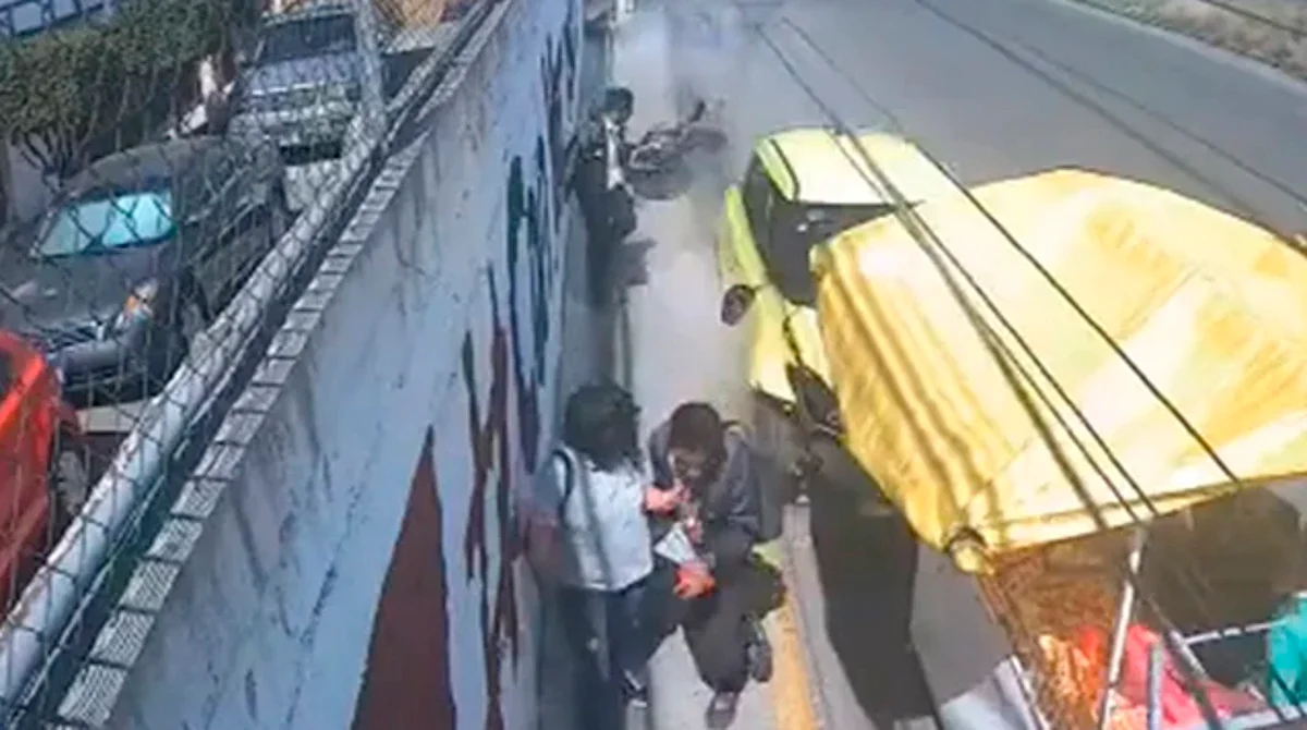 Filtran video de cómo fue el accidente en el que muere niño atropellado