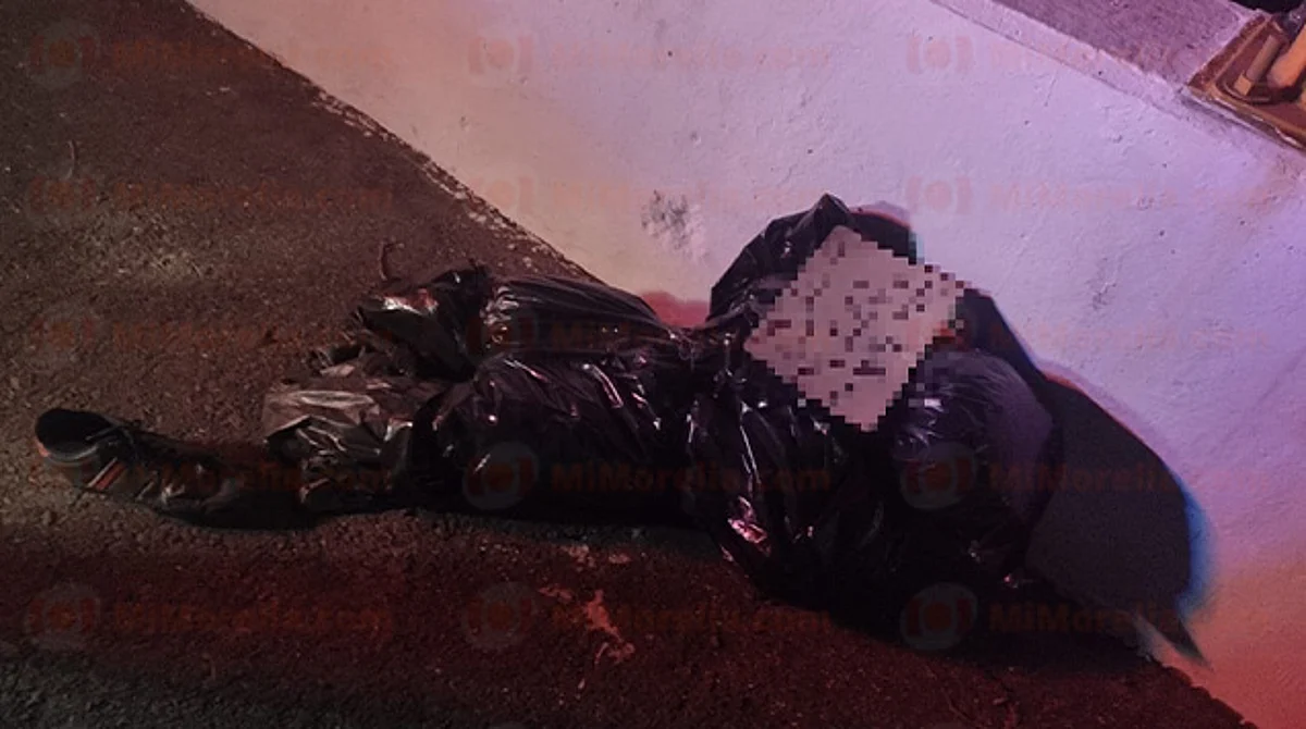 Michoacán: bultos de basura envueltos como si fueran cadáveres desatan pánico