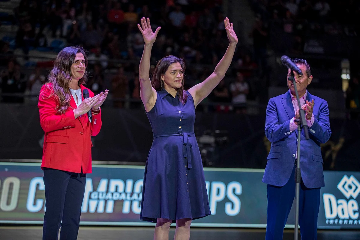 María del Rosario, campeona olímpica, se retira del taekwondo