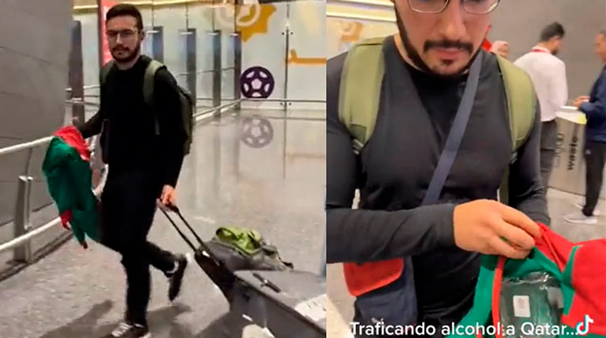 Mexicanos presumen que ingresan alcohol a Qatar pese a restricciones