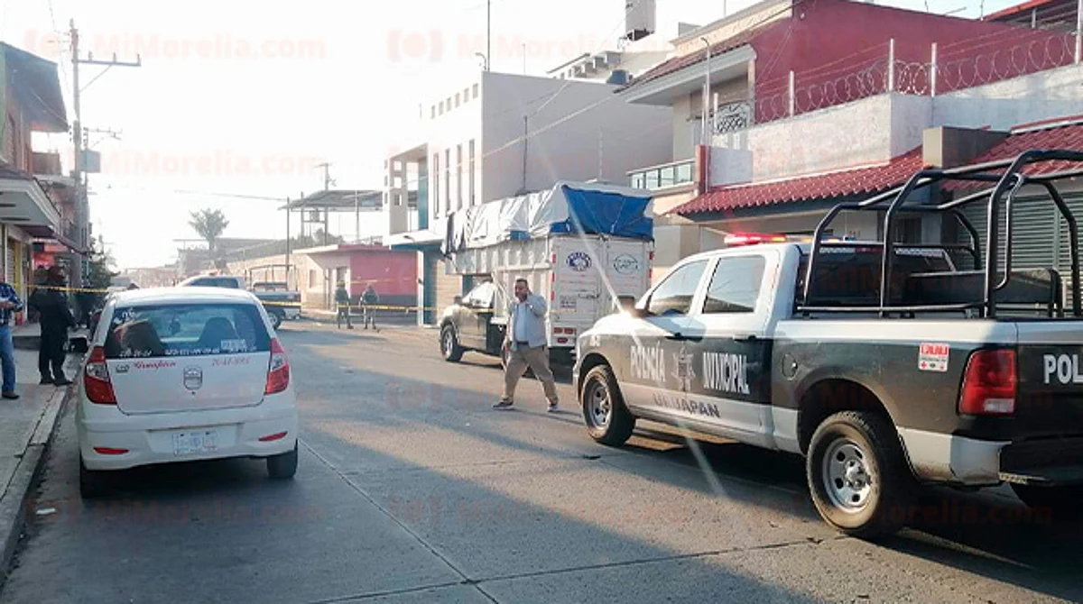 Atacan a tiros base de taxis en Uruapan; es el cuarto caso en dos meses