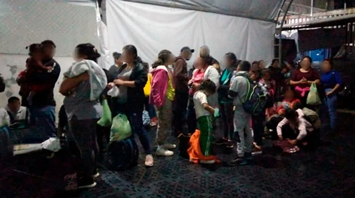 Rescatan en Veracruz a 143 migrantes que viajaban en distintos vehículos