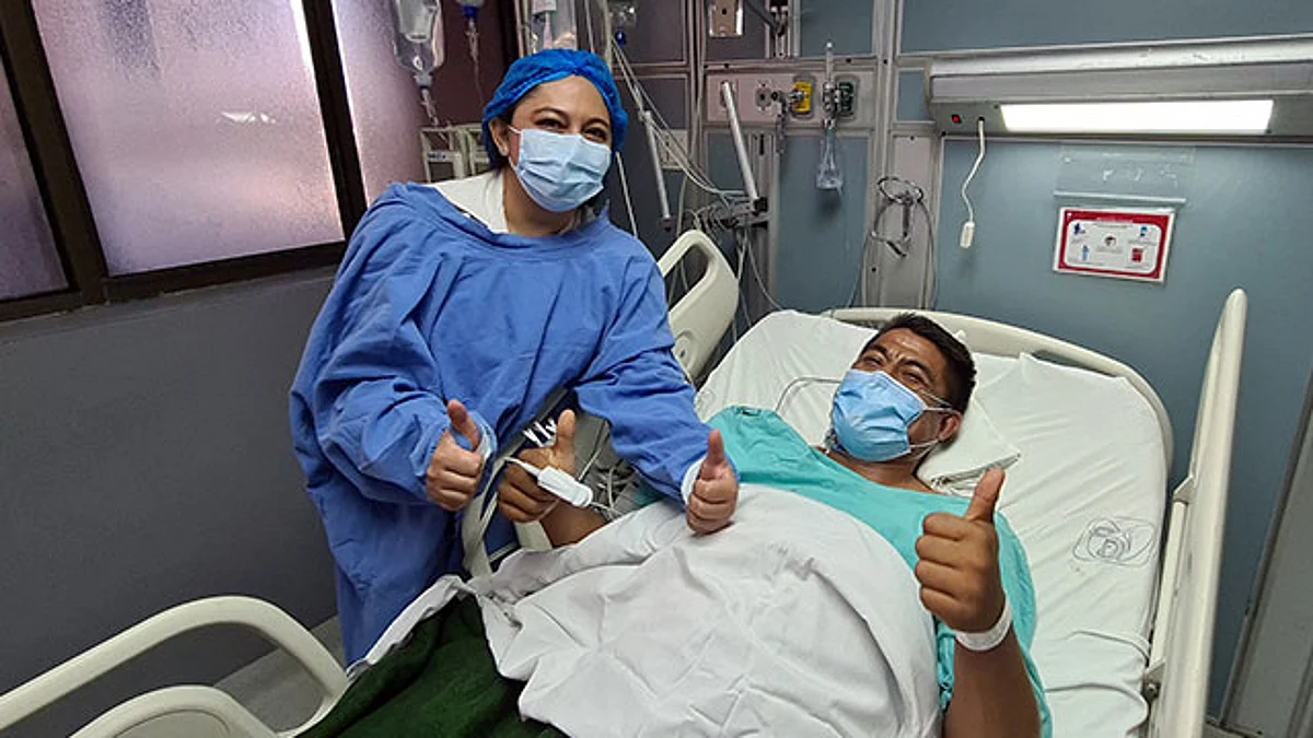 Ambos procedimientos fueron en dos días consecutivos y se obtuvieron: corazón, riñones e hígado