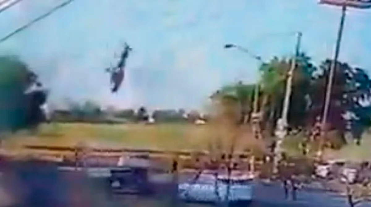 Pájaros podrían haber ocasionado caída de helicóptero: Fiscalía de Aguascalientes