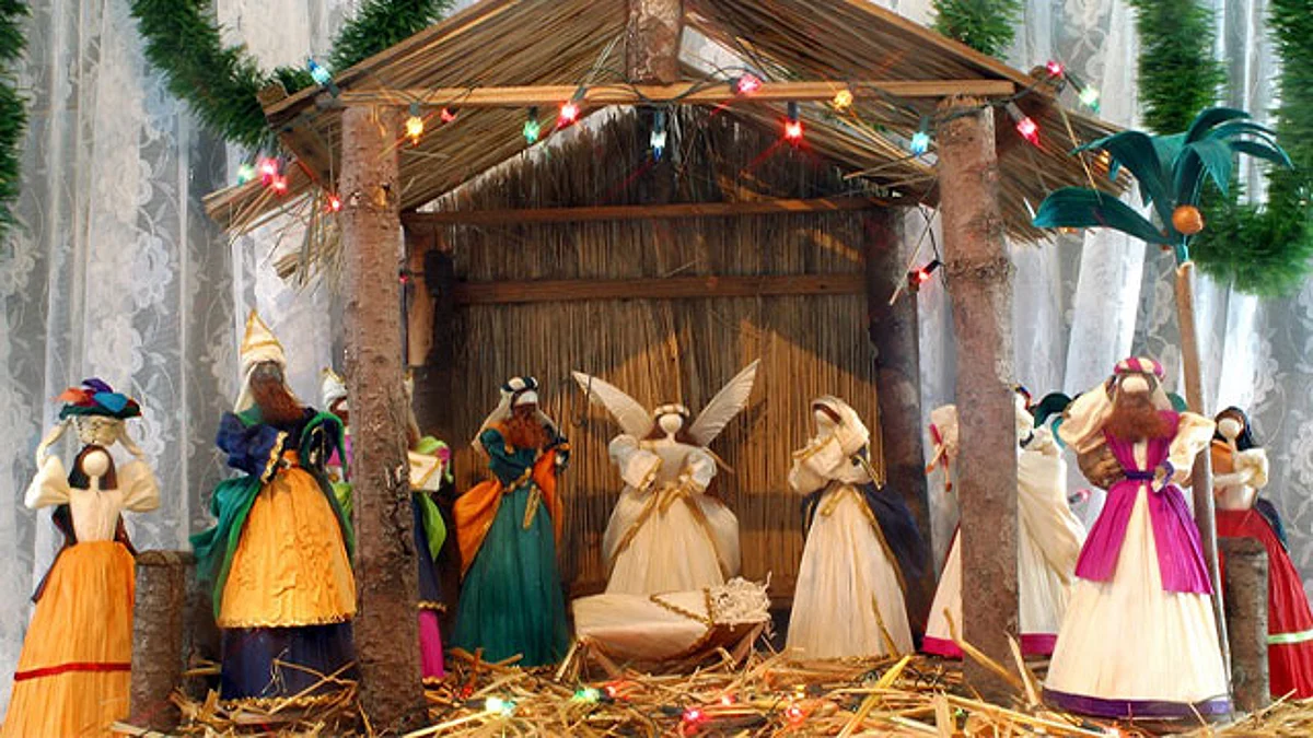 Se realizarán tarjetas navideñas y un nacimiento con hojas de maíz