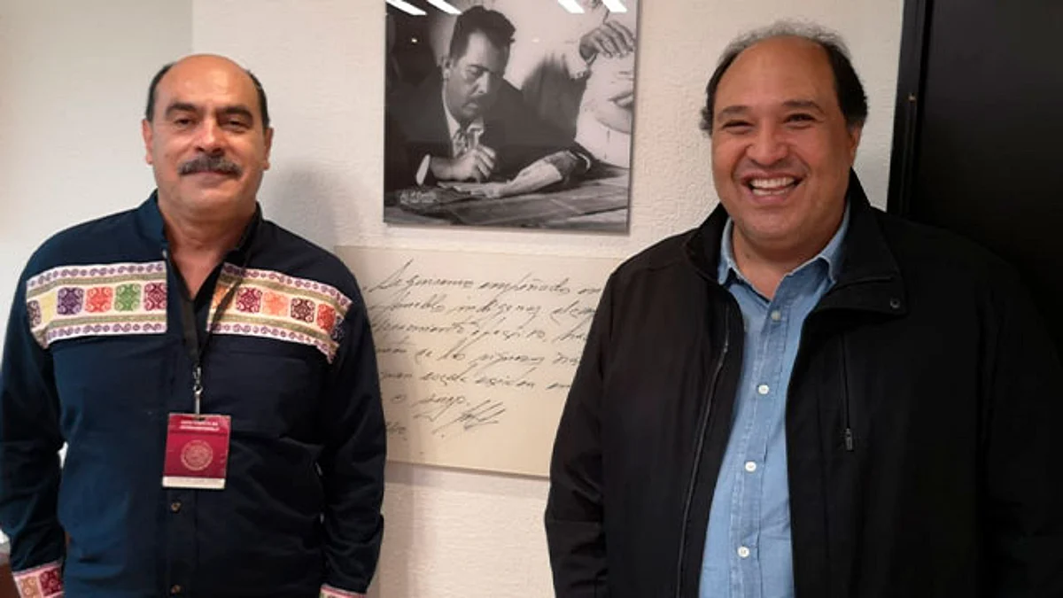 El edil sostuvo una reunión de trabajo con el coordinador de Asesores de la Presidencia de la República, Lázaro Cárdenas Batel