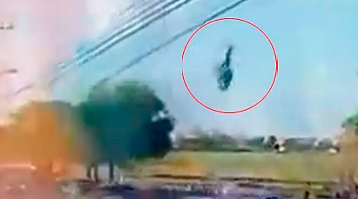 Helicóptero desplomado en Aguascalientes, sin impactos de arma: FGR