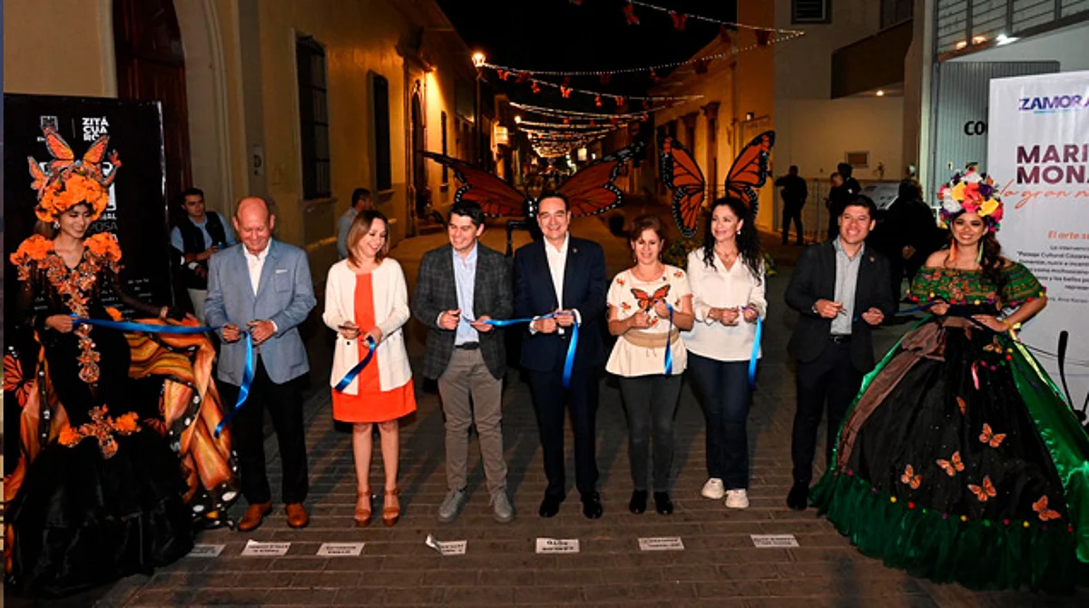 Presidente Carlos Soto inauguró la Ruta de la Mariposa Monarca