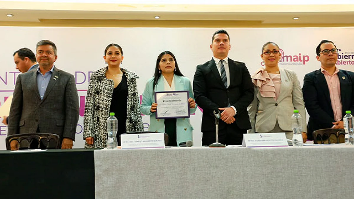 Recibe Partido Verde Michoacán reconocimiento en materia de transparencia por el IMAIP