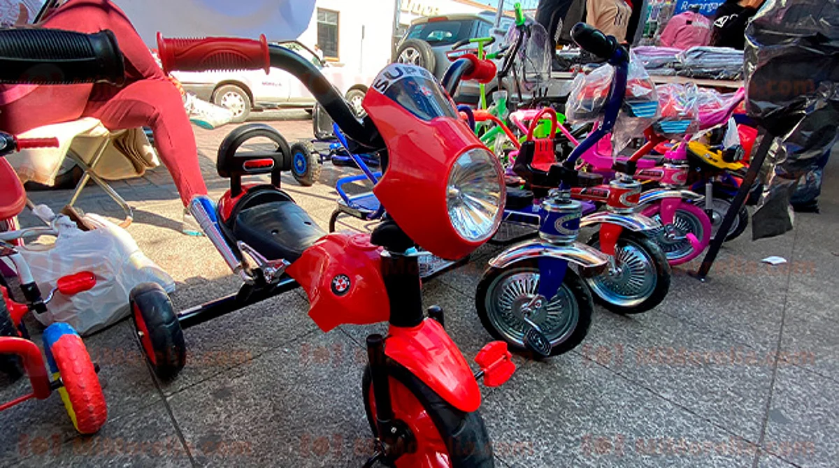 Morelia: bicicletas, figuras de acción, balones y más, para los Reyes