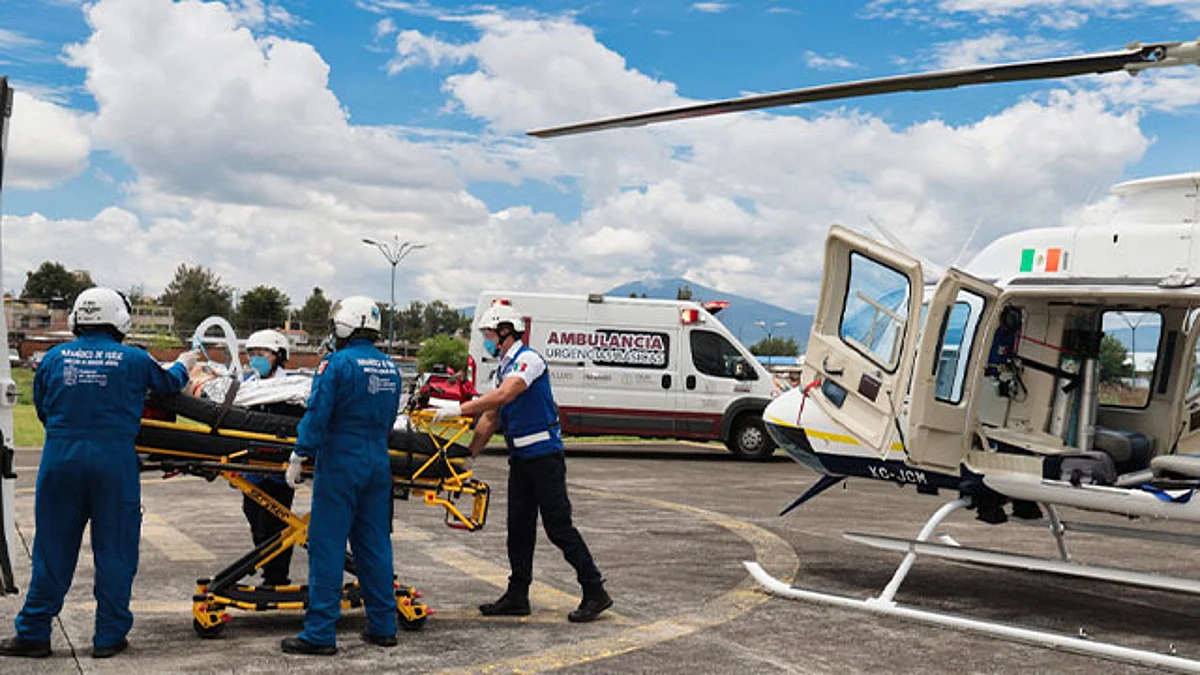 Esto en cumplimiento al compromiso del gobernador de disponer los helicópteros del Gobierno para la atención de pacientes graves