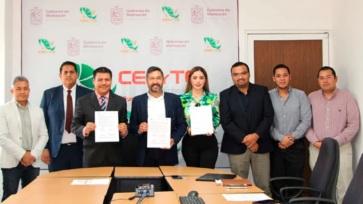 Firman convenio Cecytem y el Instituto Tecnológico Superior de Huetamo