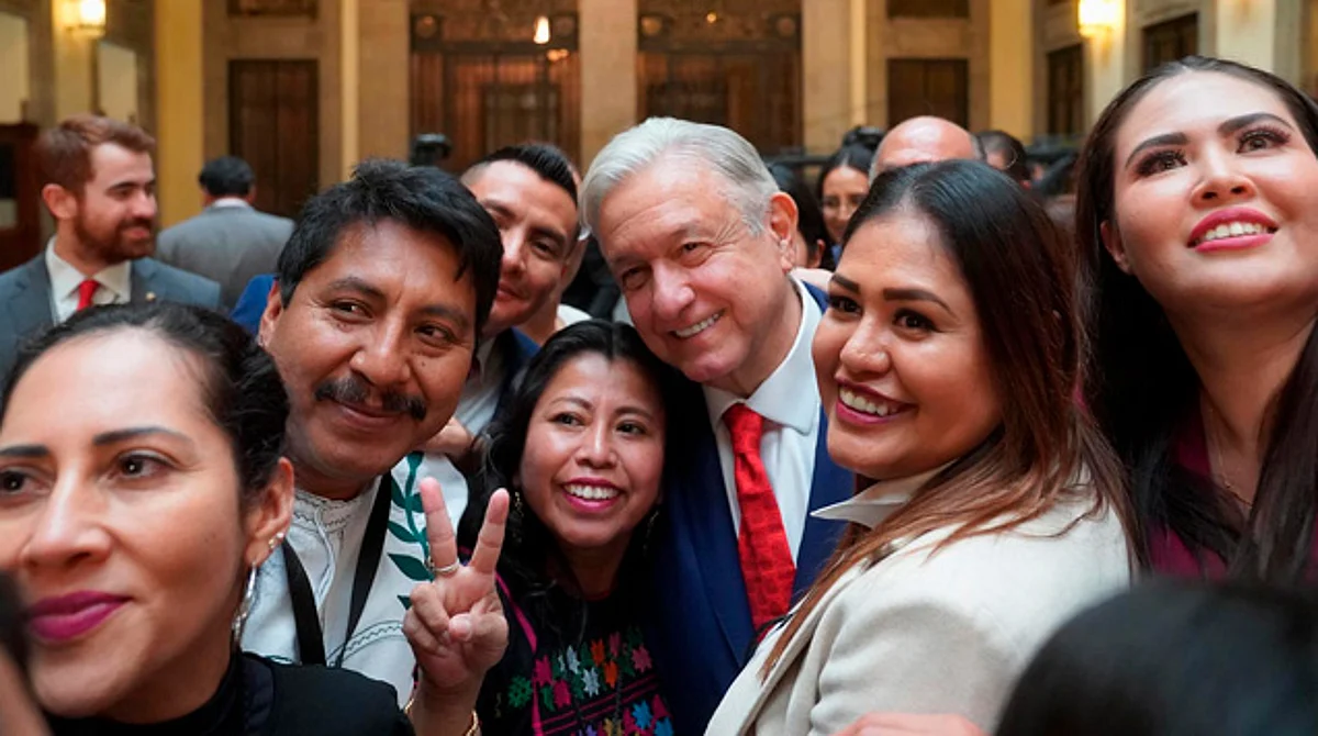 AMLO agradece a integrantes de cámaras de Diputados y Senadores por su labor
