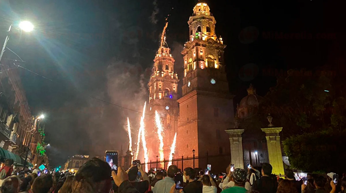 Cancelan encendido de la Catedral de Morelia para Año Nuevo