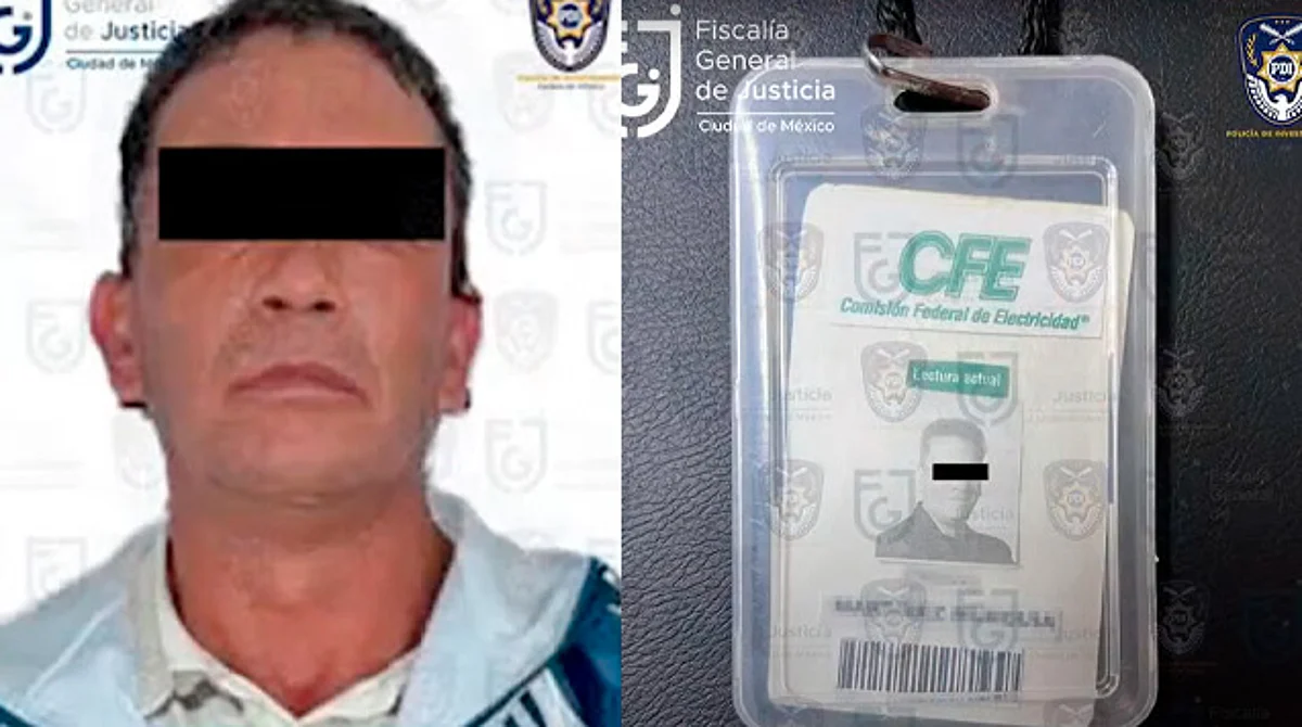 Detienen a presunto violador serial en CDMX; se hacía pasar por empleado de CFE