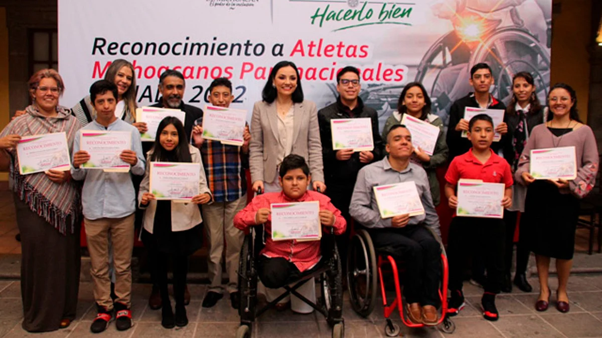 Diputada Adriana Hernández reconoce a deportistas paranacionales