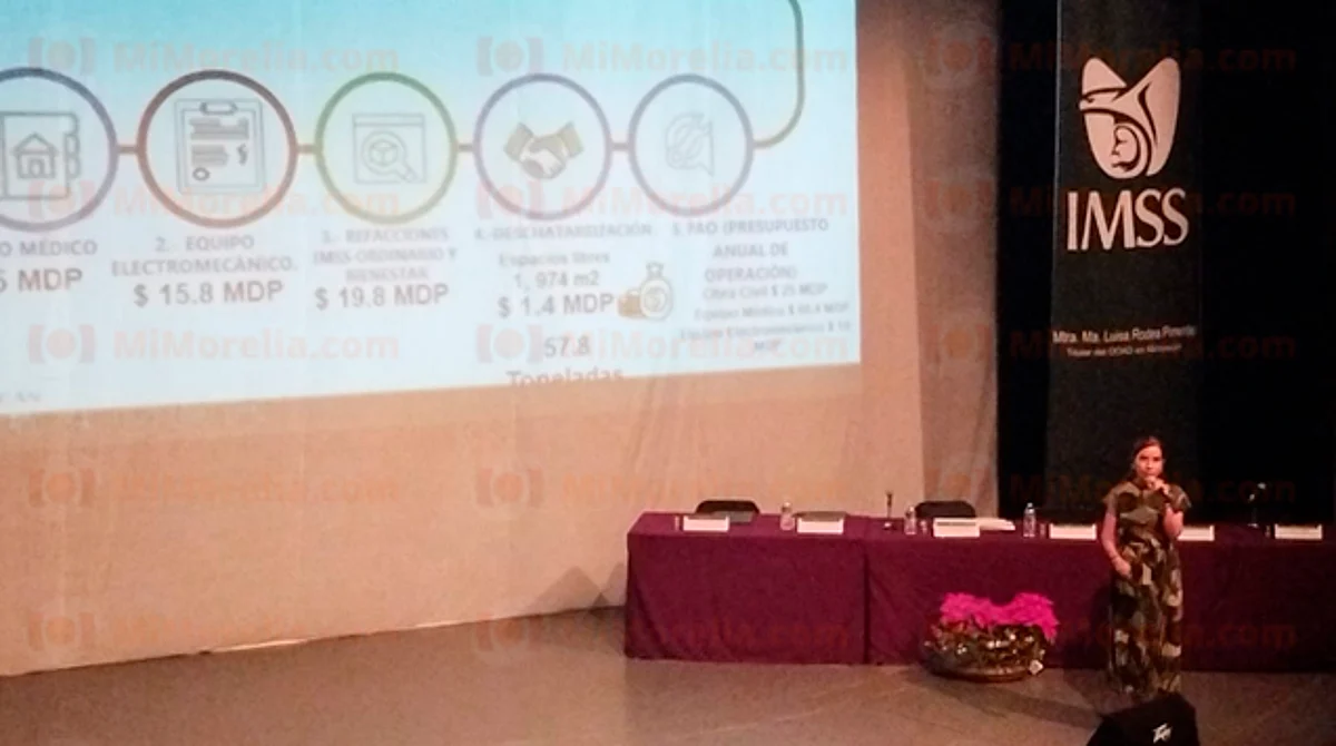 Presentan informe de actividades de la Delegación IMSS Michoacán