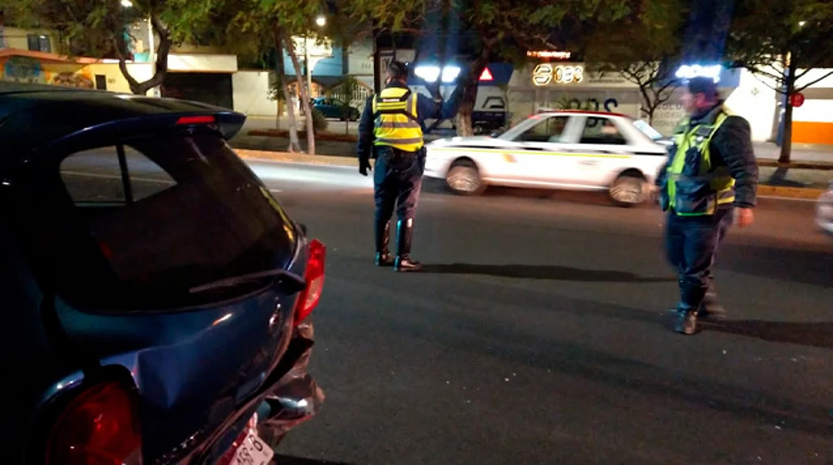 Choque por Unidad Habitacional Fovissste Acueducto deja 4 lesionados