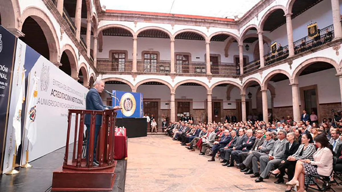 Reconoce rector de la UMSNH gestión de Bedolla ante cumplimiento histórico de pagos