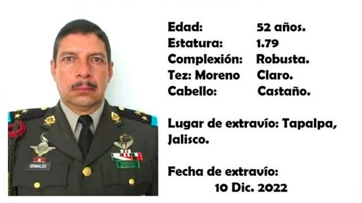 Hallan sin vida a coronel del Ejército; había sido reportado como desaparecido