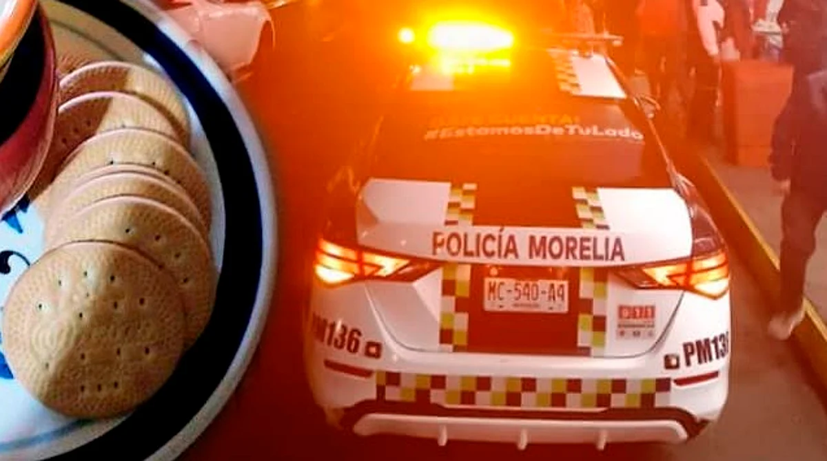Agua y galletas, el menú en barandillas de Morelia por Nochebuena