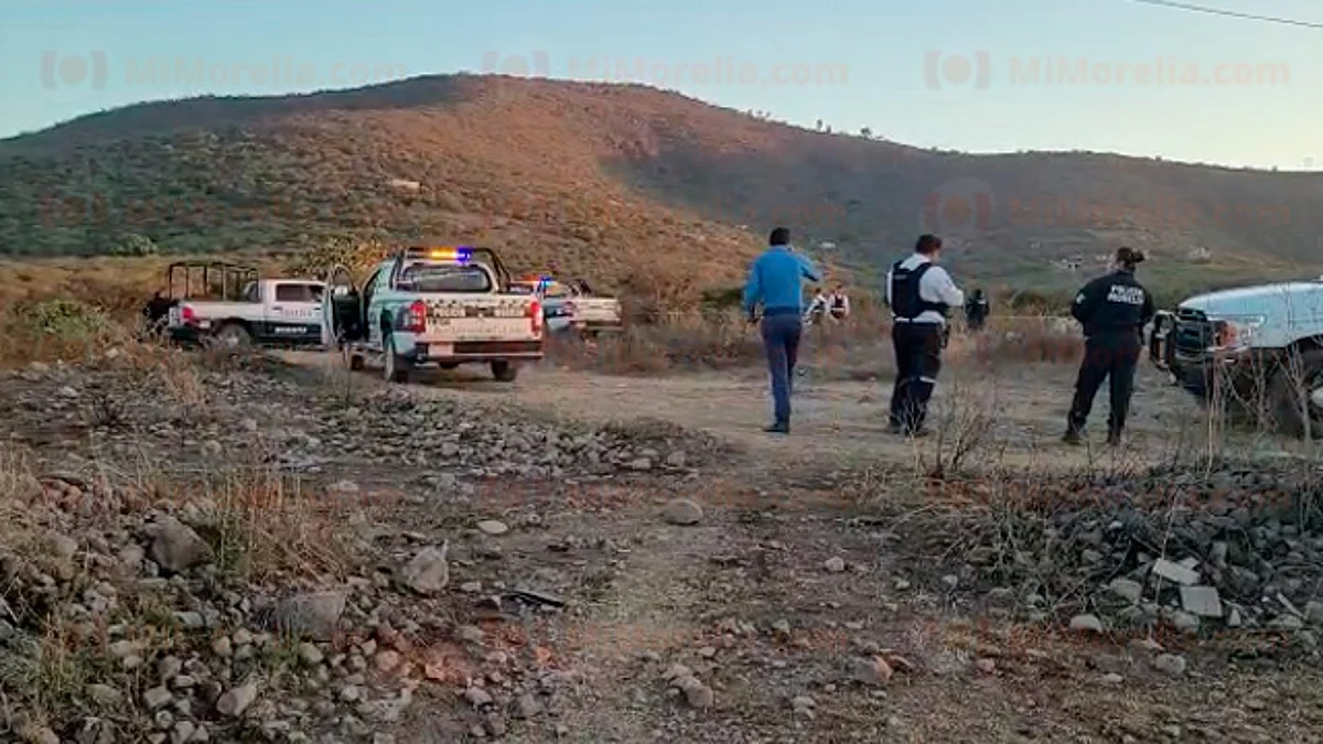 Hallan cadáver maniatado y embolsado al Oriente de Morelia
