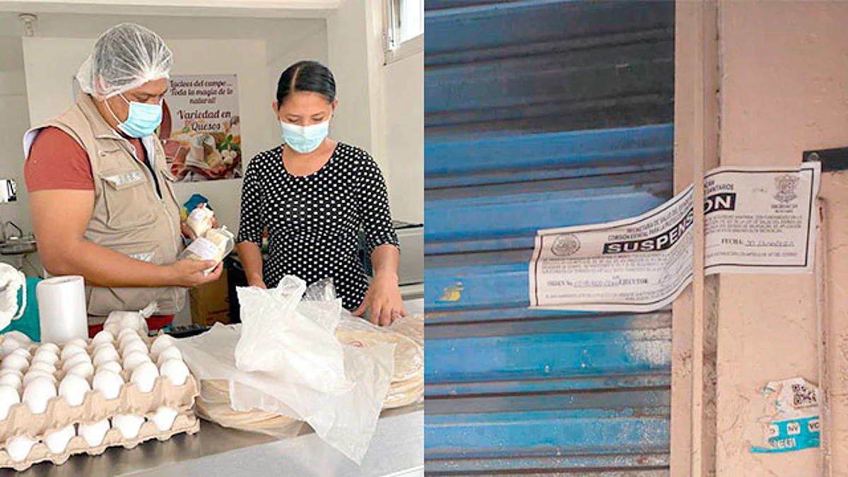 También realizó 152 amonestaciones con apercibimiento en negocios con venta de comida y bebida