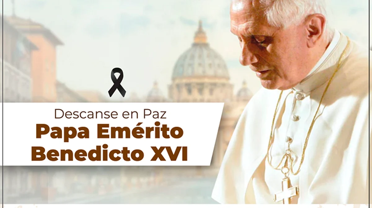 Conferencia del Episcopado Mexicano lamenta muerte del Papa Emérito Benedicto XVI