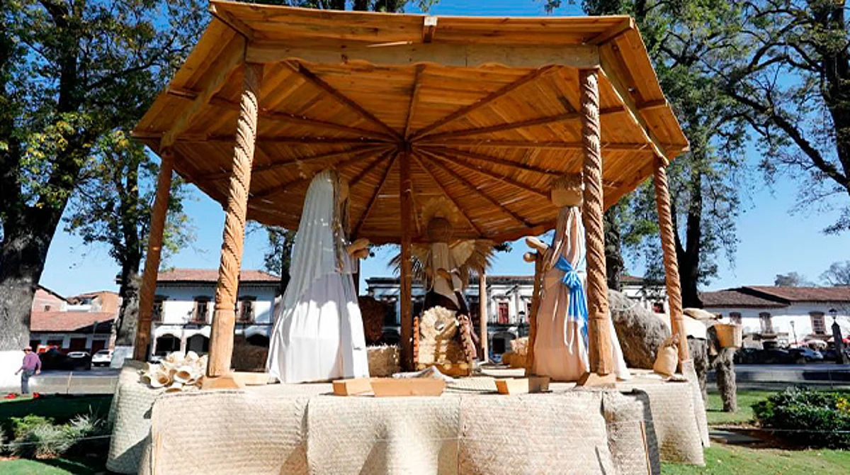 Se espera que miles de visitantes aprecien esta joya navideña, elaborada con elementos naturales y culturales del estado