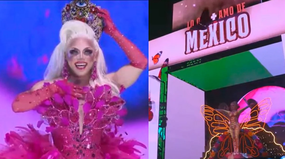 Fifí Estah, draga michoacana, gana LMD5 con show de mariposas monarcas e isla de Janitzio