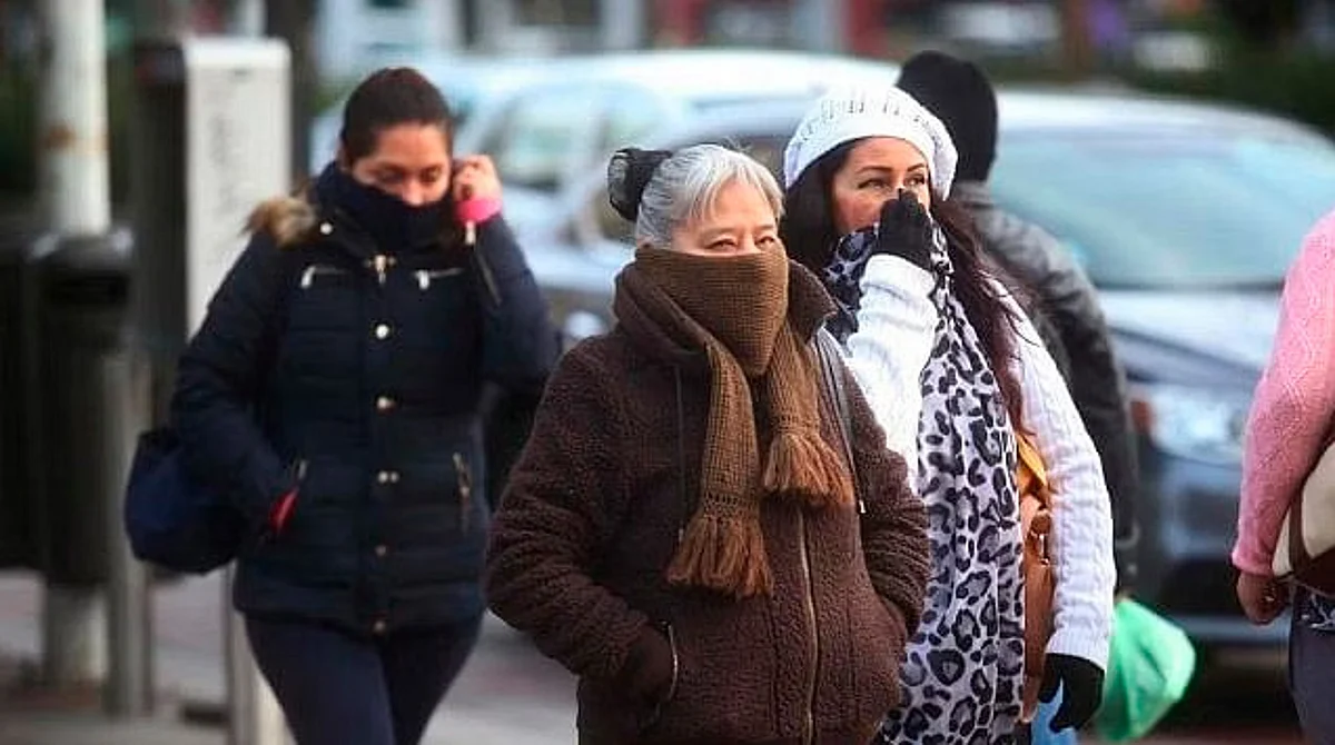 Termómetro marca los 5°C este miércoles