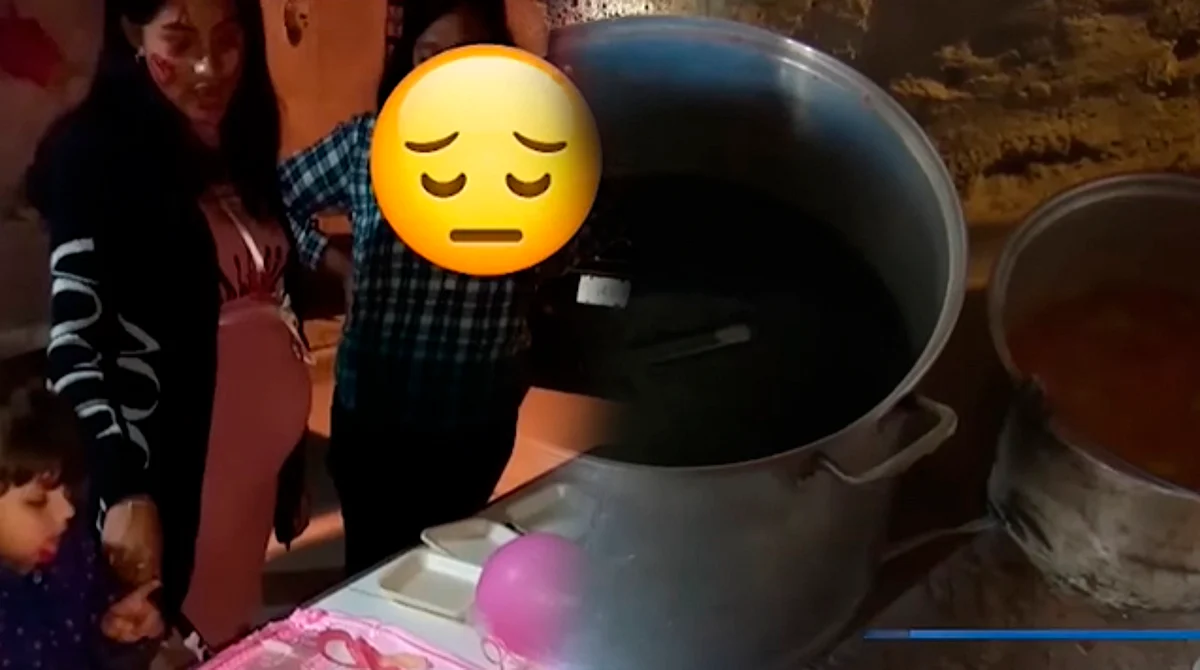 Con mucho sacrificio hacen baby shower y nadie va