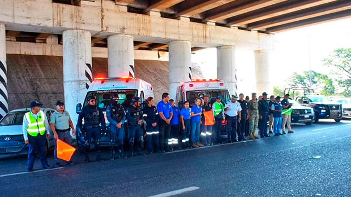 Se busca resguardar la seguridad de los visitantes en playas, ciudad y tenencias durante las fiestas decembrinas