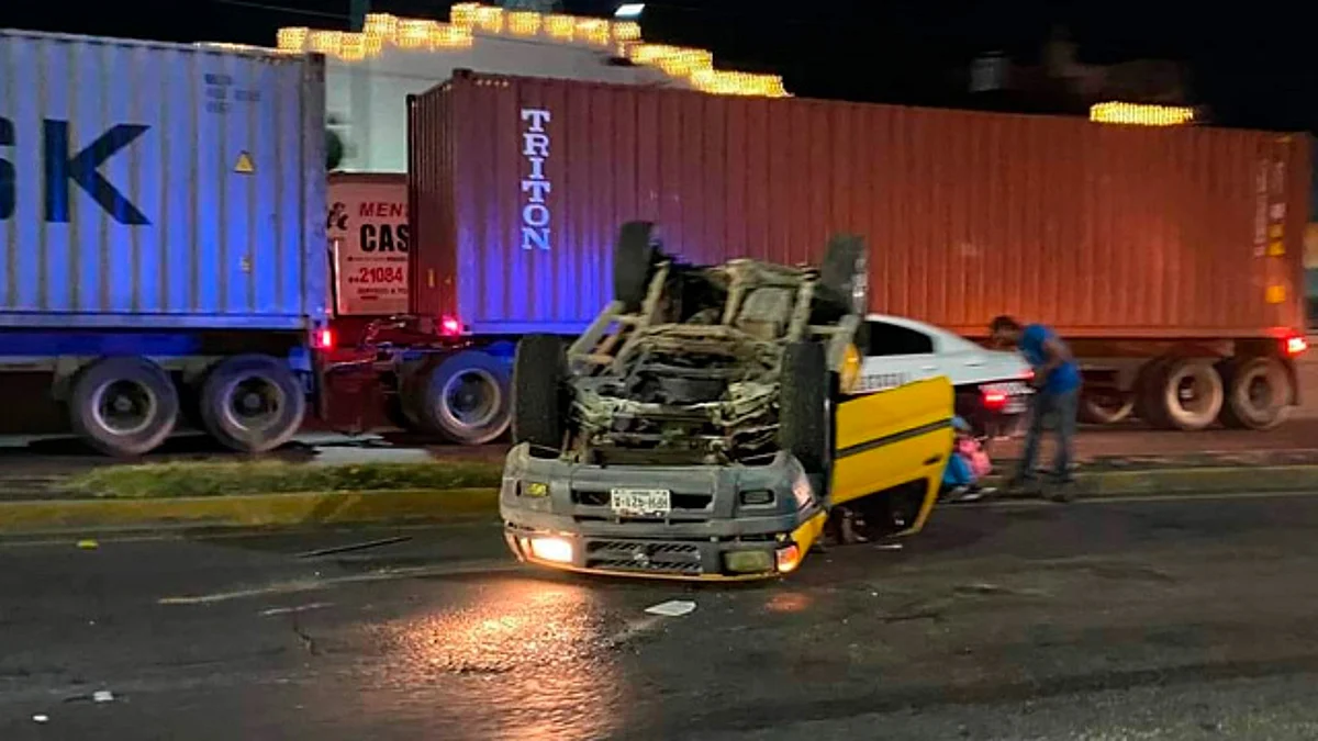 Auto se vuelca en la salida a Salamanca; hay un fallecido