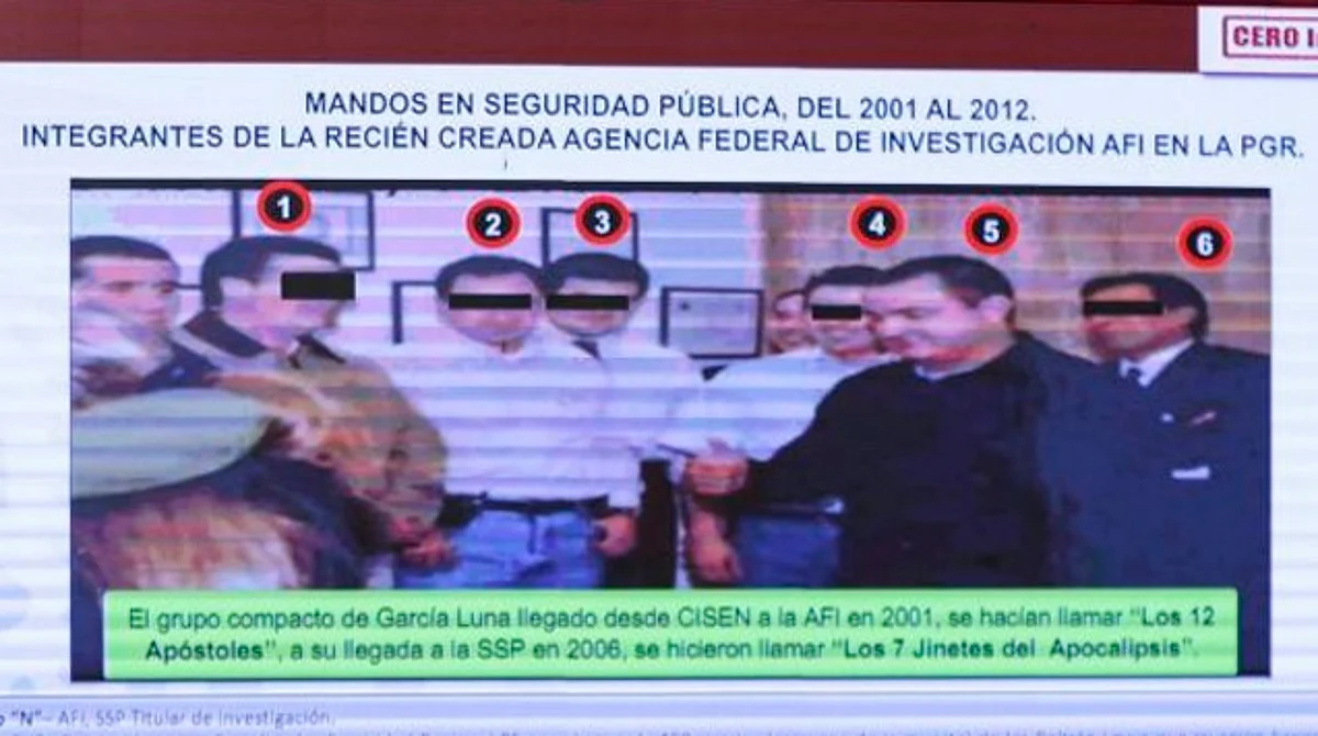 Exhibe SSPC cómo operaba red criminal de García Luna