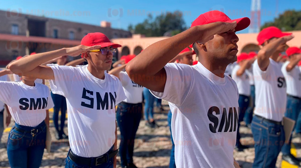 Entregan liberación de servicio militar a 250 jóvenes de la generación 2003