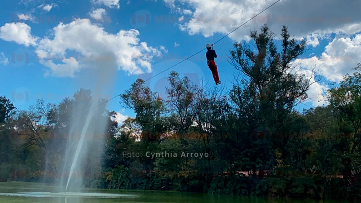 Tirolesa, animalitos y atracciones, todo por menos de $200 en el Zoológico de Morelia