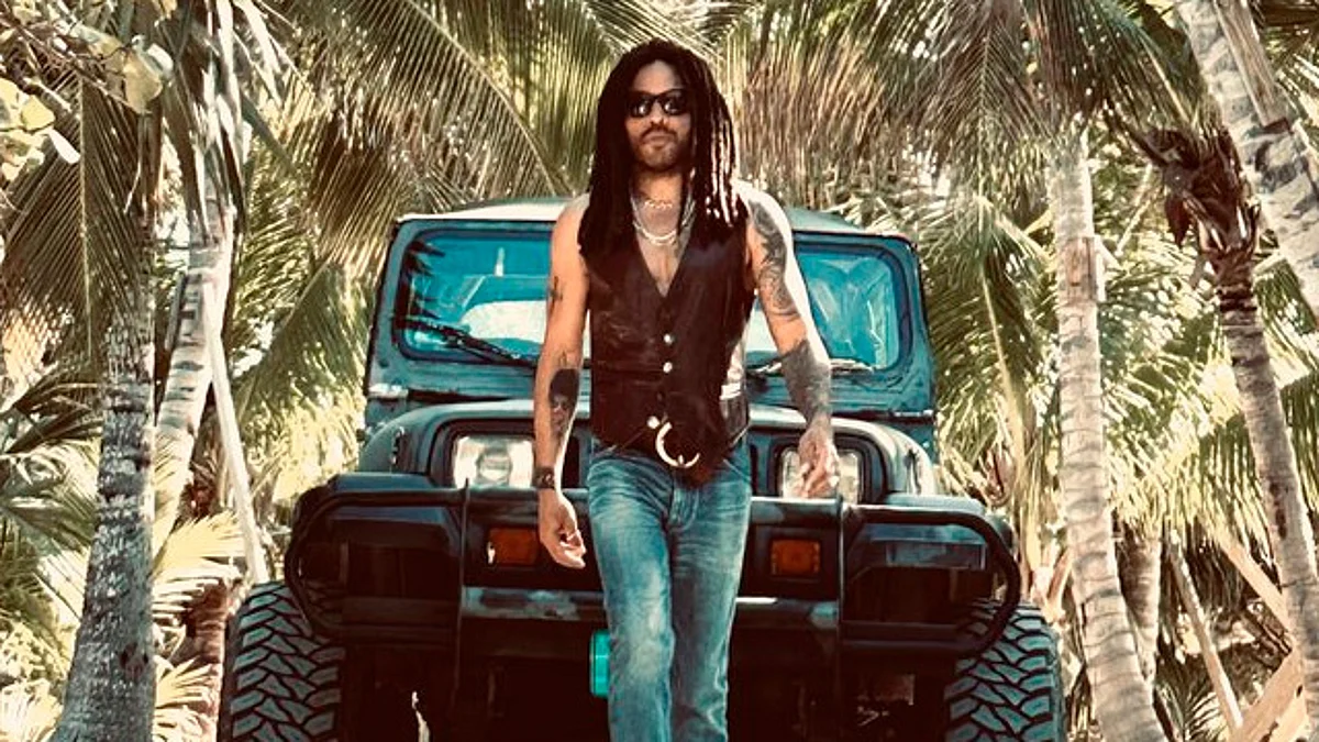 Lenny Kravitz sorprende a sus fanáticos con foto de él sin ropa