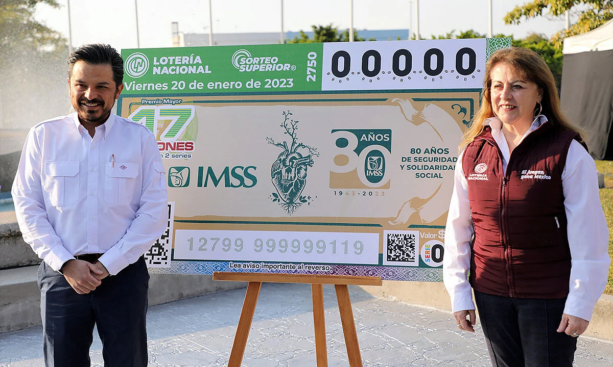 La celebración del Sorteo Superior No. 2750 será el 20 de enero a las 20:00 horas, contará con transmisión en vivo por el canal de YouTube VideotecaLotenal