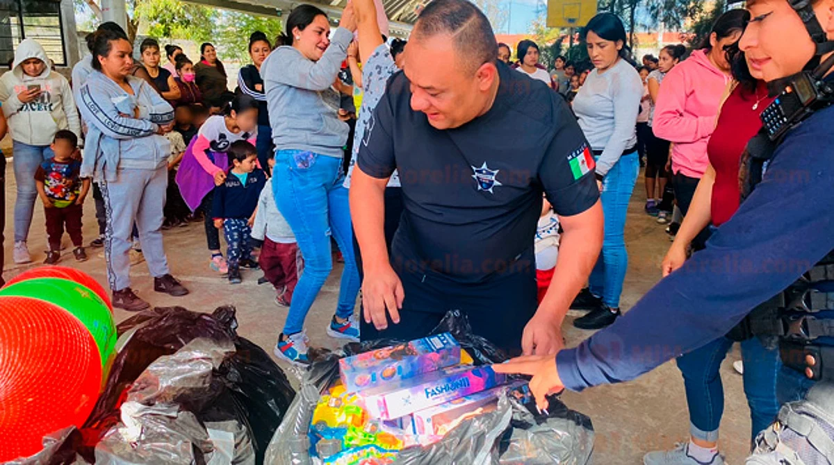 Serán entregados 3 mil 500 juguetes este día de Reyes a través de la SSP Michoacán