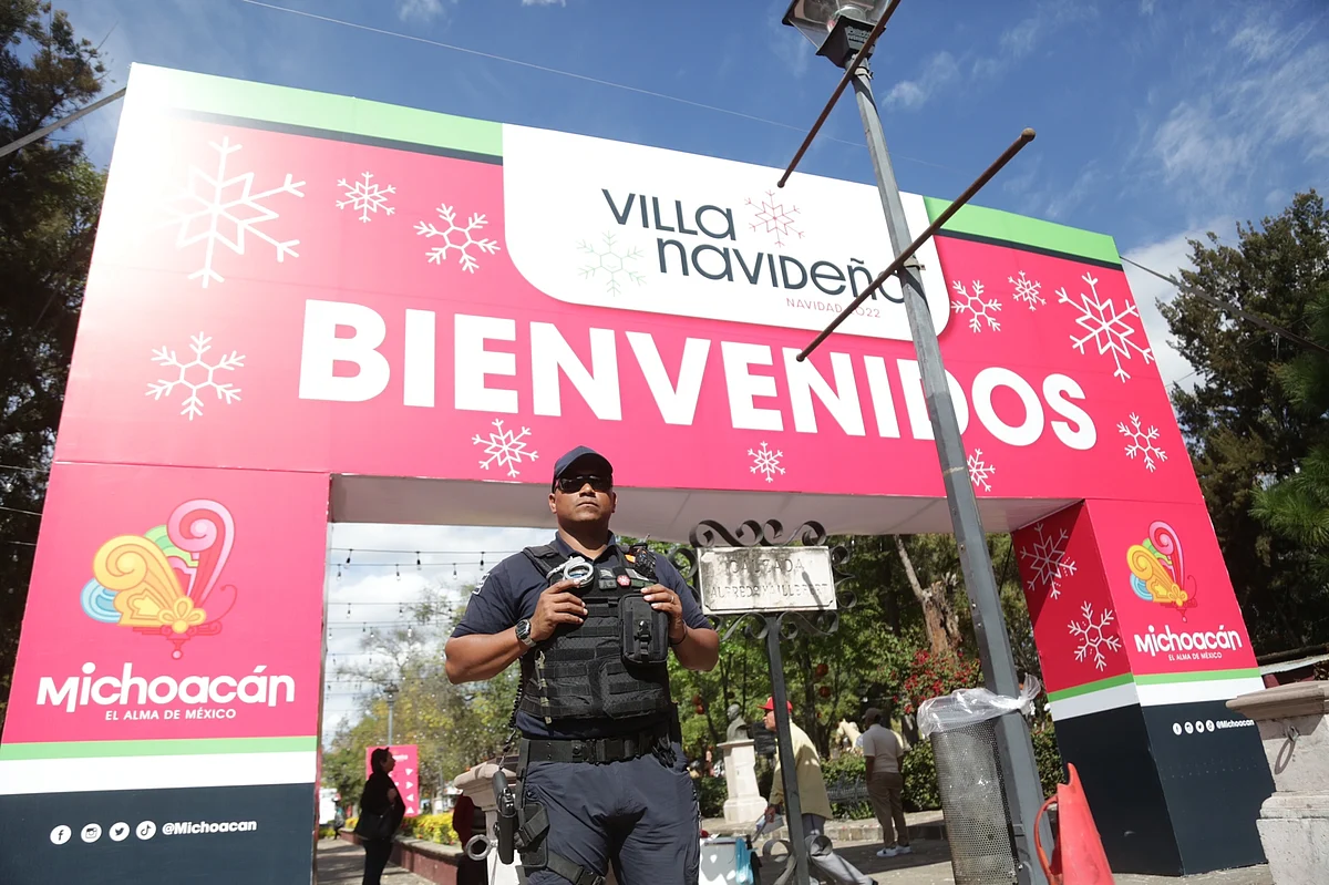Supervisa SSP zonas de mayor afluencia esta noche en Morelia